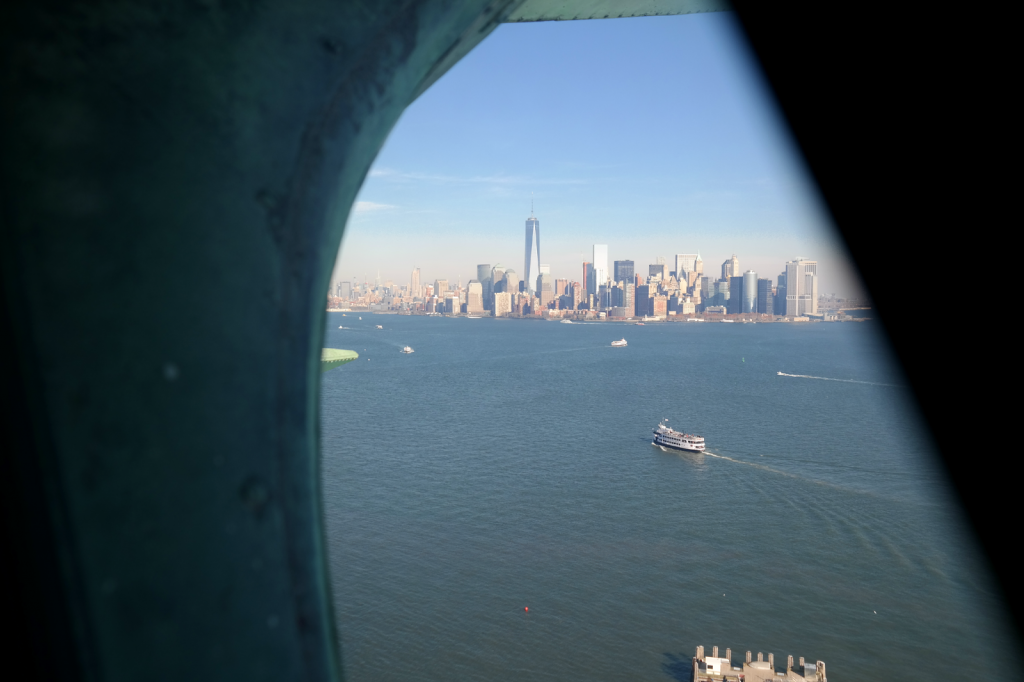 View from the Statue of Liberty Crown